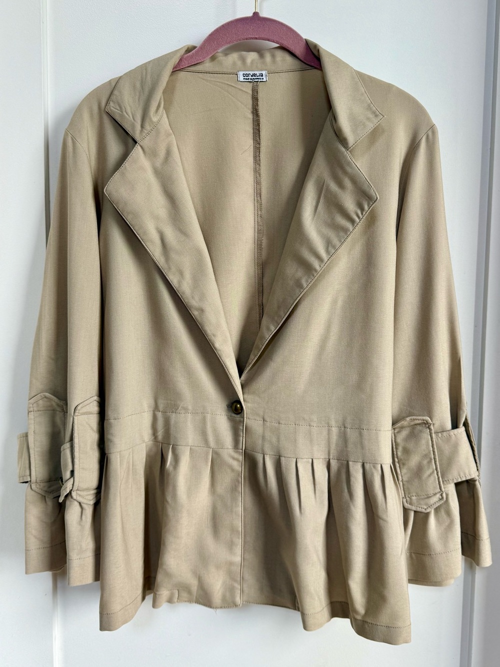 Cordelia Peplum Blazer